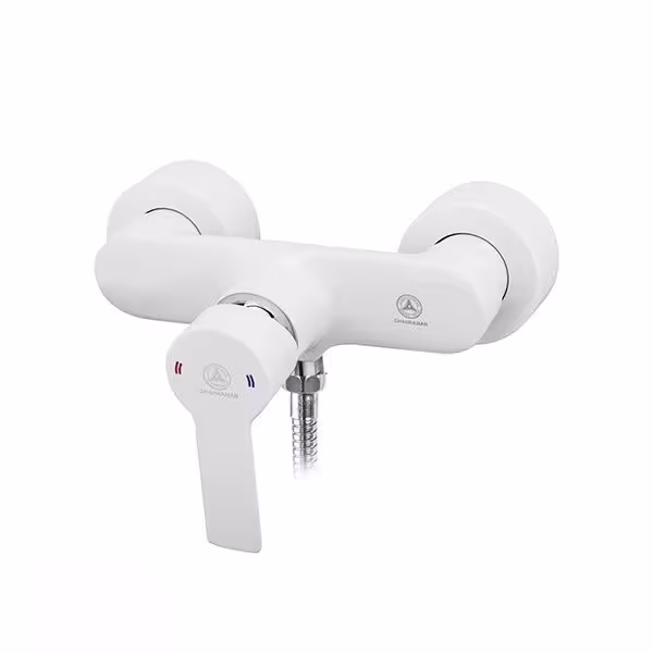 شیر توالت (افتابه) یاقوت سفید کروم قهرمان