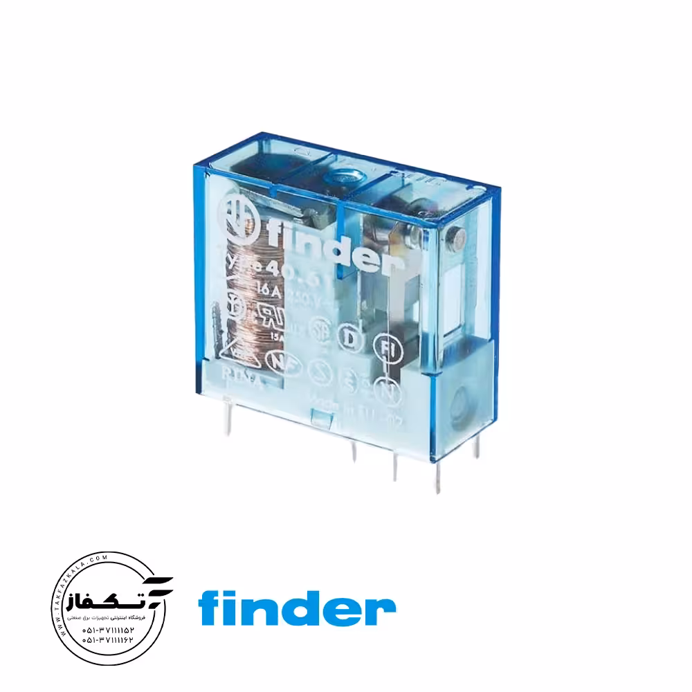 رله تک کنتاکت 16آمپر فیندر کد 406190240000