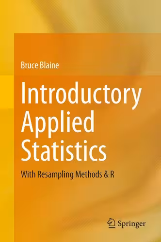 خرید و دانلود نسخه کامل کتاب Introductory Applied Statistics: With Resampling Methods & R