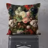 کاور کوسن مدل گل دورو طرح دار کد 140046