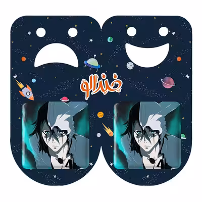 پیکسل خندالو مدل سیفر انیمه بلیچ Bleach کد 12039 به همراه مگنت