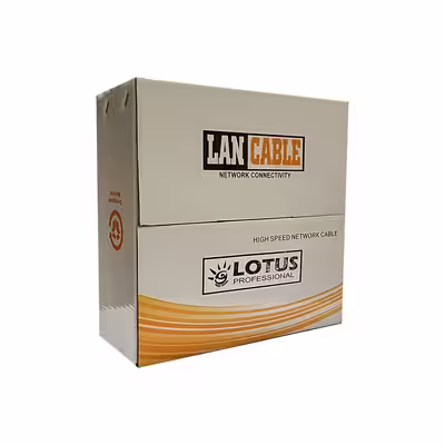 کابل شبکه CAT6 لوتوس مدل UTP/CCA