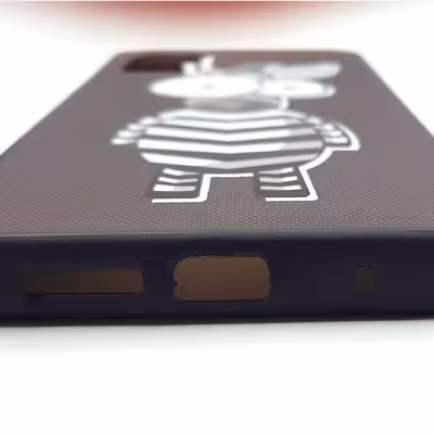 کاور لاین کینگ مدل گورخر بازیگوش مناسب برای گوشی موبایل شیائومی Redmi Note 8 به همراه پایه نگهدارنده