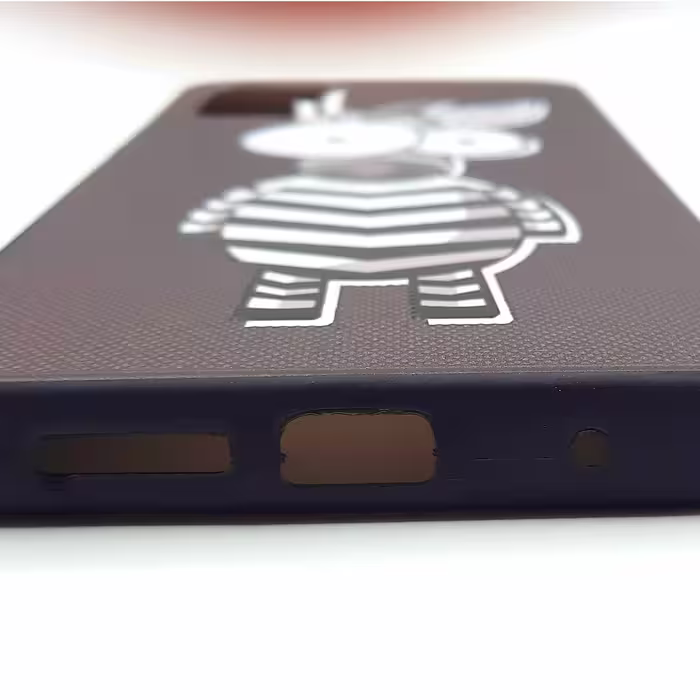 کاور لاین کینگ مدل گورخر بازیگوش مناسب برای گوشی موبایل شیائومی Redmi Note 8 به همراه پایه نگهدارنده