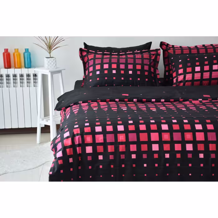 سرویس ملحفه بومرنگ مدل Fakher دونفره 4 تکه