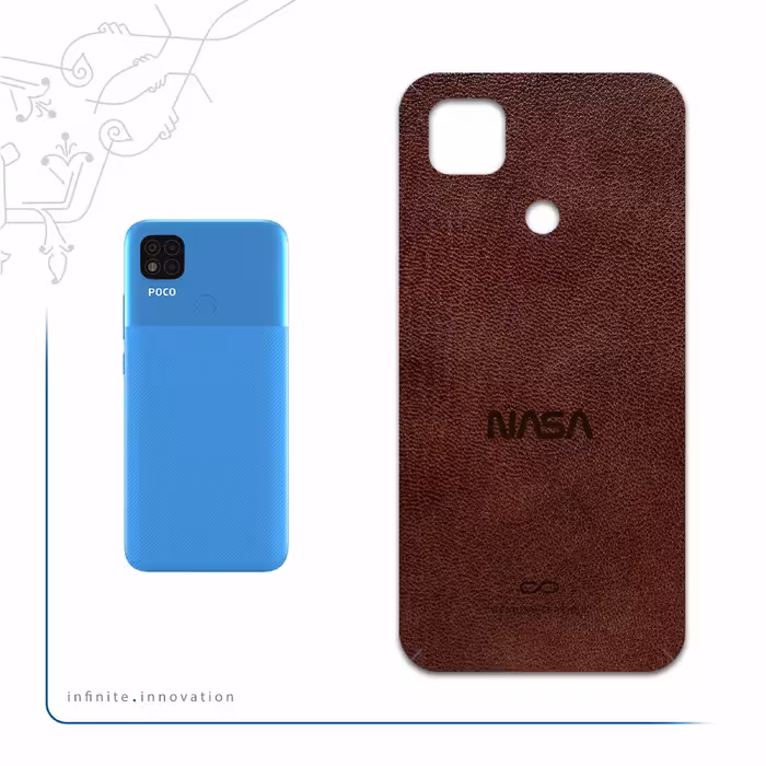 برچسب پوششی ماهوت مدل NL-NASA مناسب برای گوشی موبایل شیائومی Poco C31