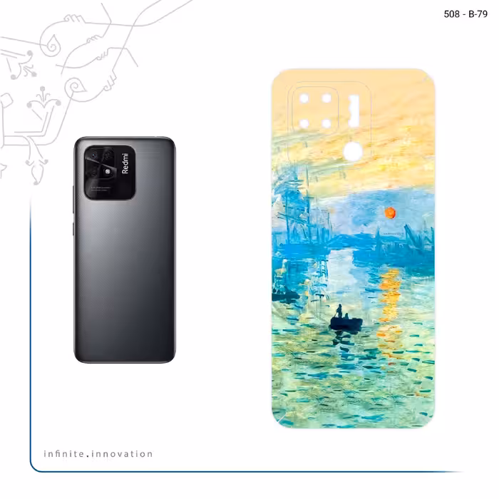 برچسب پوششی ماهوت مدل Impression of Monet مناسب برای گوشی موبایل شیائومی Redmi 10C