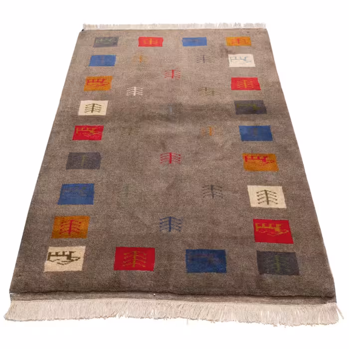 گبه دستباف ذرع و نیم سی پرشیا کد 171880