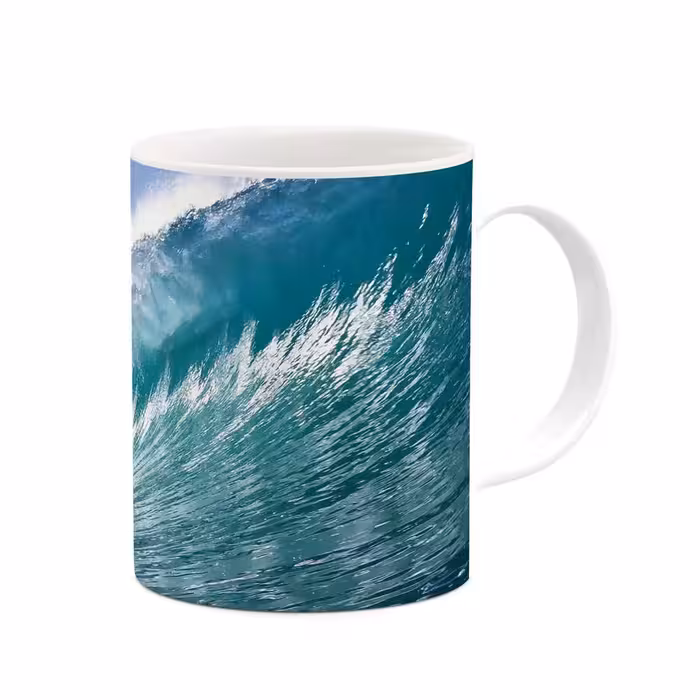 ماگ طرح موج دریا مدل mgs07218