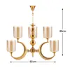 لوستر 6 شعله کارنتیس مدل آرشیدا کد KT-02