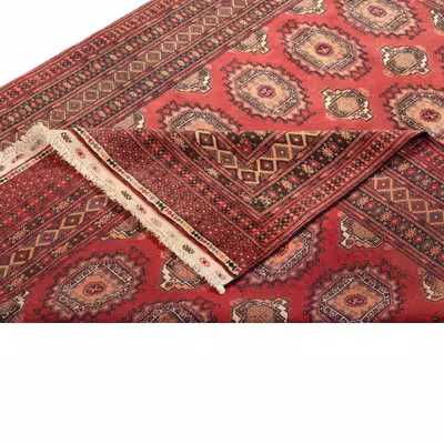 فرش دستبافت دو و نیم متری مدل ترکمن کد 491053