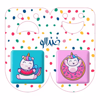 پیکسل خندالو مدل اسب تک شاخ یونیکورن کد 38293830 مجموعه 2 عددی 