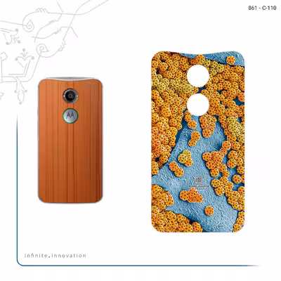 برچسب پوششی ماهوت مدل Atom Universe 7 مناسب برای گوشی موبایل موتورولا Moto X 2014