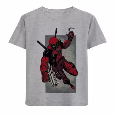 تی شرت آستین کوتاه بچگانه مدل مردعنکبوتی F583