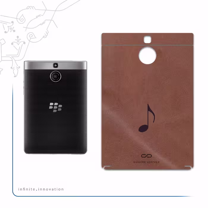 برچسب پوششی ماهوت مدل MNL-CHNG مناسب برای گوشی موبایل بلک بری Passport Silver Edition