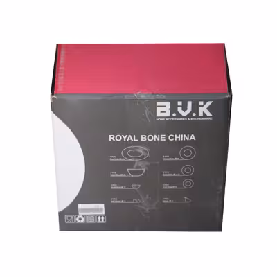 سرویس غذاخوری 133 پارچه بی.وی.کی کد 723343