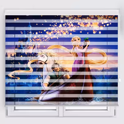 پرده زبرا مدل TD-86 سایز 160x180 سانتی متر