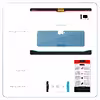 برچسب پوششی ماهوت مدل Blue-Leather مناسب برای تبلت اپل iPad Pro 11 (GEN 2) 2020 A2231