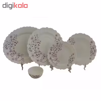 سرویس 25 پارچه غذاخوری آیروپال طرح روشان 