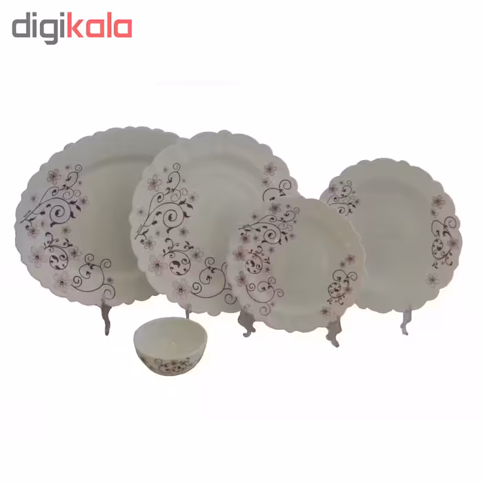 سرویس 25 پارچه غذاخوری آیروپال طرح روشان 