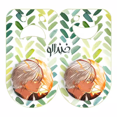 پیکسل خندالو مدل شوتو تودوروکی انیمه قهرمان من کد 13235 به همراه مگنت