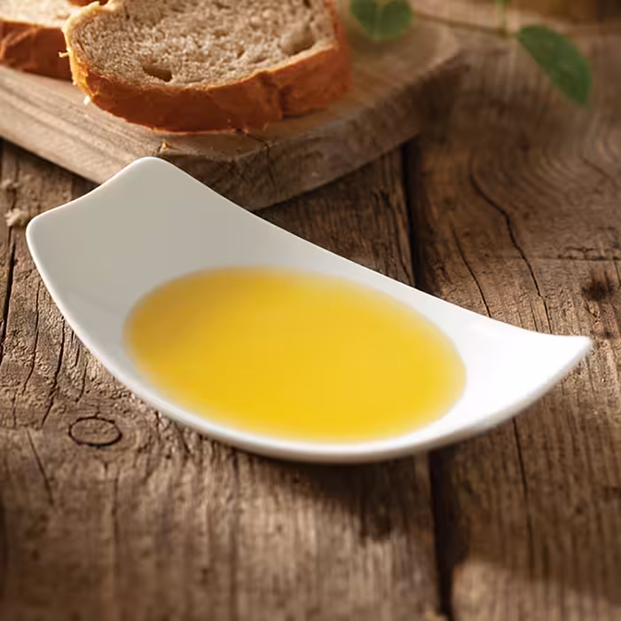 زیتون خوری چینی زرین ایران سری آشپزخانه مدل سفید بسته 6 عددی درجه یک