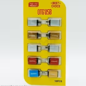 مبدل USB-C به USB OTG ریمکس مدل RE بسته 10 عددی کد2587
