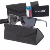 عینک آفتابی آلومنیومی مردانه پلیس UV400 دسته فنر POLICE