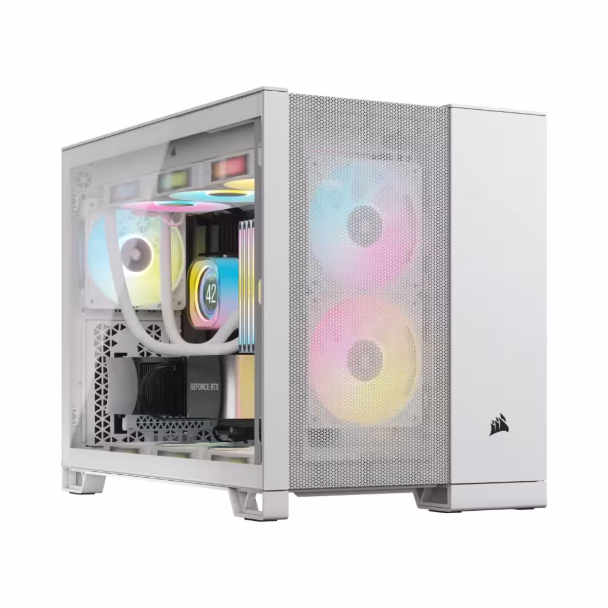 قیمت کیس گیم کورسیر مدل 2500D Airflow White