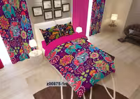 لحاف روتختی تنسل سه بعدی (3D) کالای خواب متین کد 875