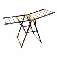 بند رخت مشکی/طلایی ریور کد 8436
