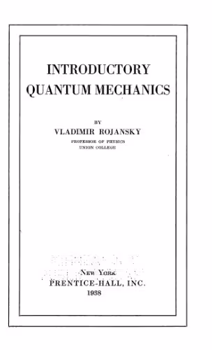 خرید و دانلود نسخه کامل کتاب Introductory Quantum Mechanics