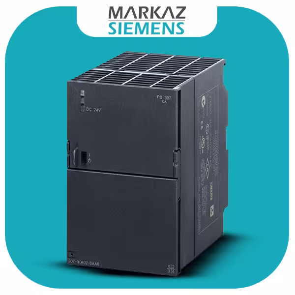 منبع تغذیه PS307 1P/ 24VDC /10A کد فنی 6ES7307-1KA02-0AA0