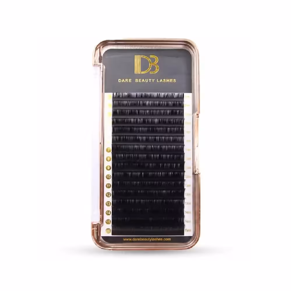 پالت مژه اکستنشن والیوم 16 لاین دی بی DB تک سایز 12 ضخامت 0.07 فر C - فروشگاه میرکمالی