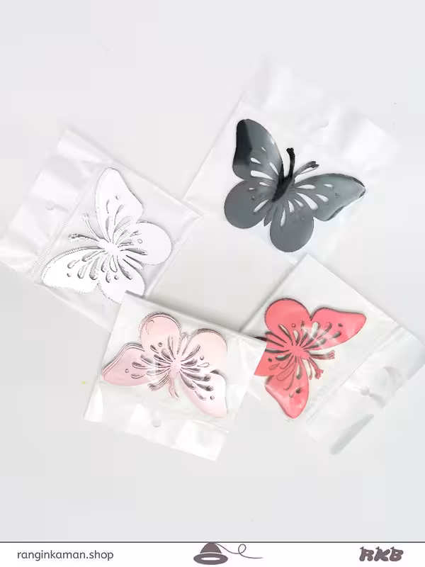 پروانه طلاکوب طرح دار