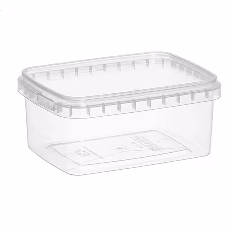 ظرف دربدار 550 طب پلاستیک 3 عددی