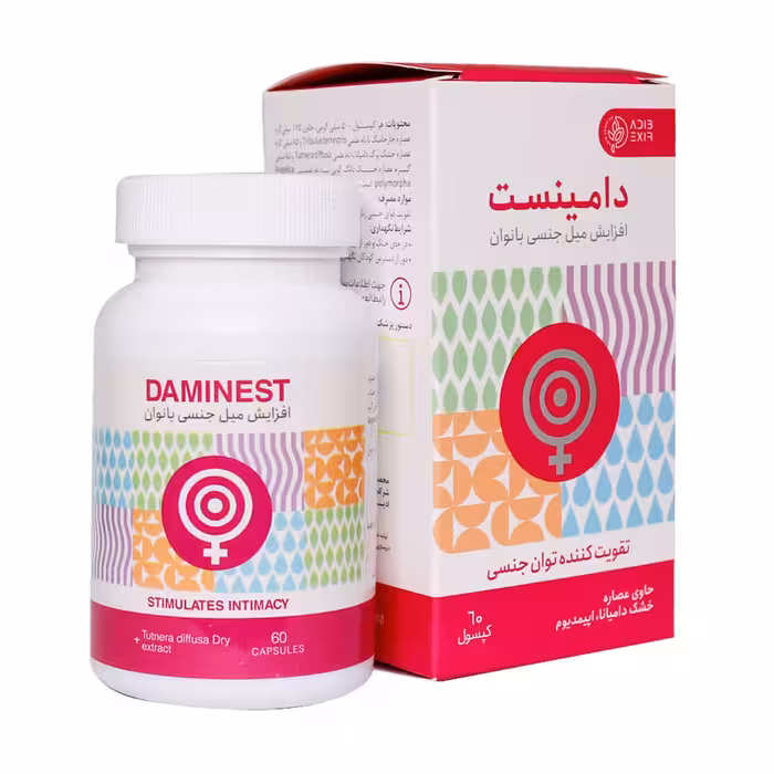 کپسول دامینست ادیب اکسیر 60عددی | Daminest Adib Exir