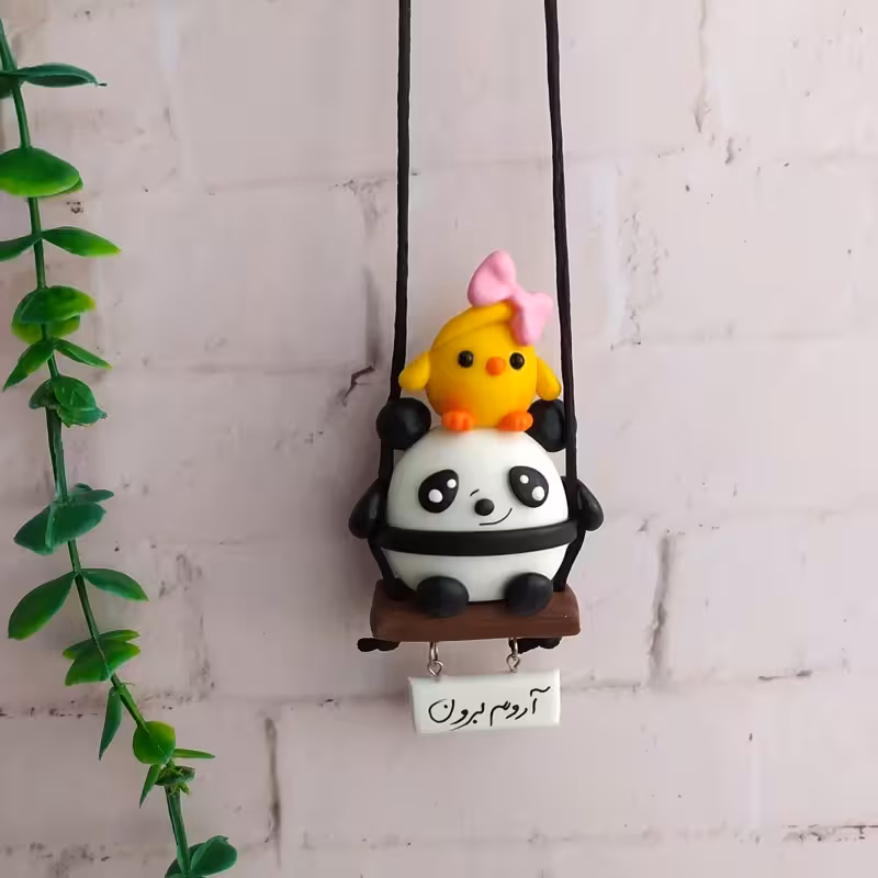 آویزماشین آویزآینه ماشین طرح پاندا | amazonchi