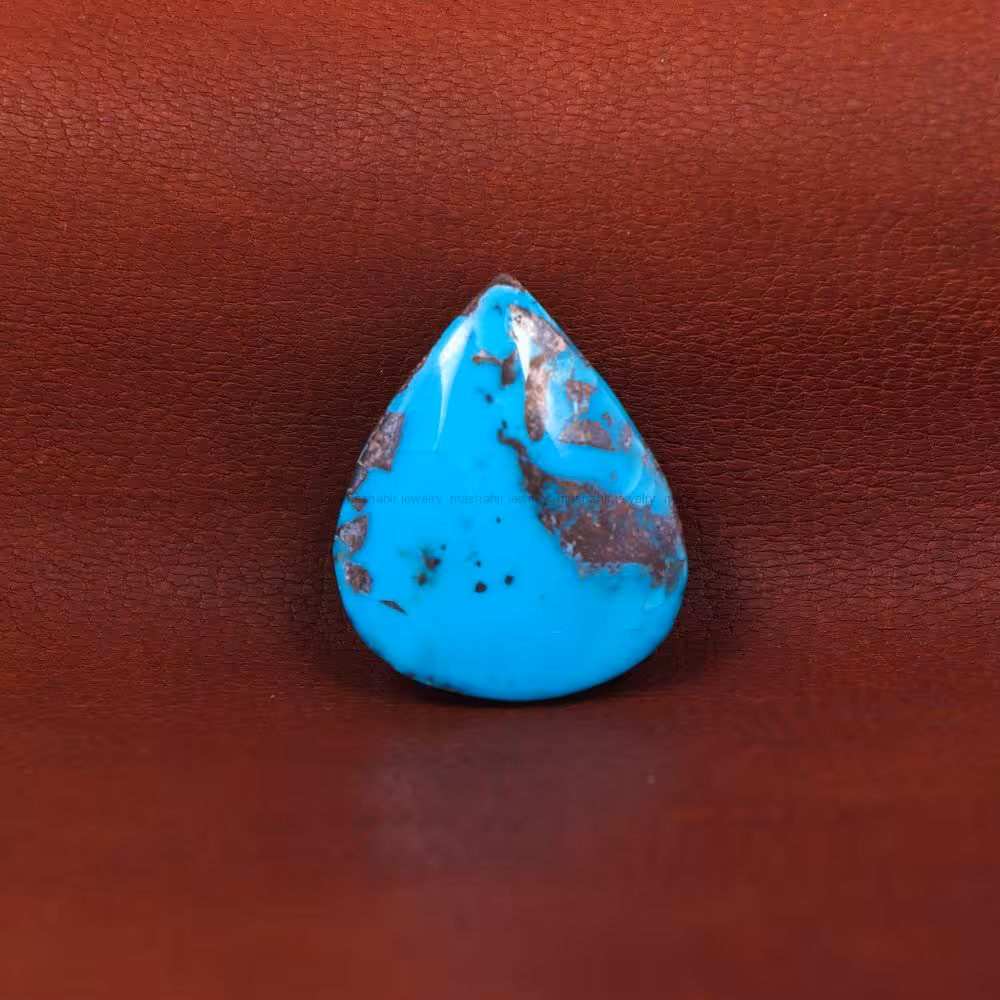 نگین فیروزه شجری کد 11463 - جواهری مشاهیر