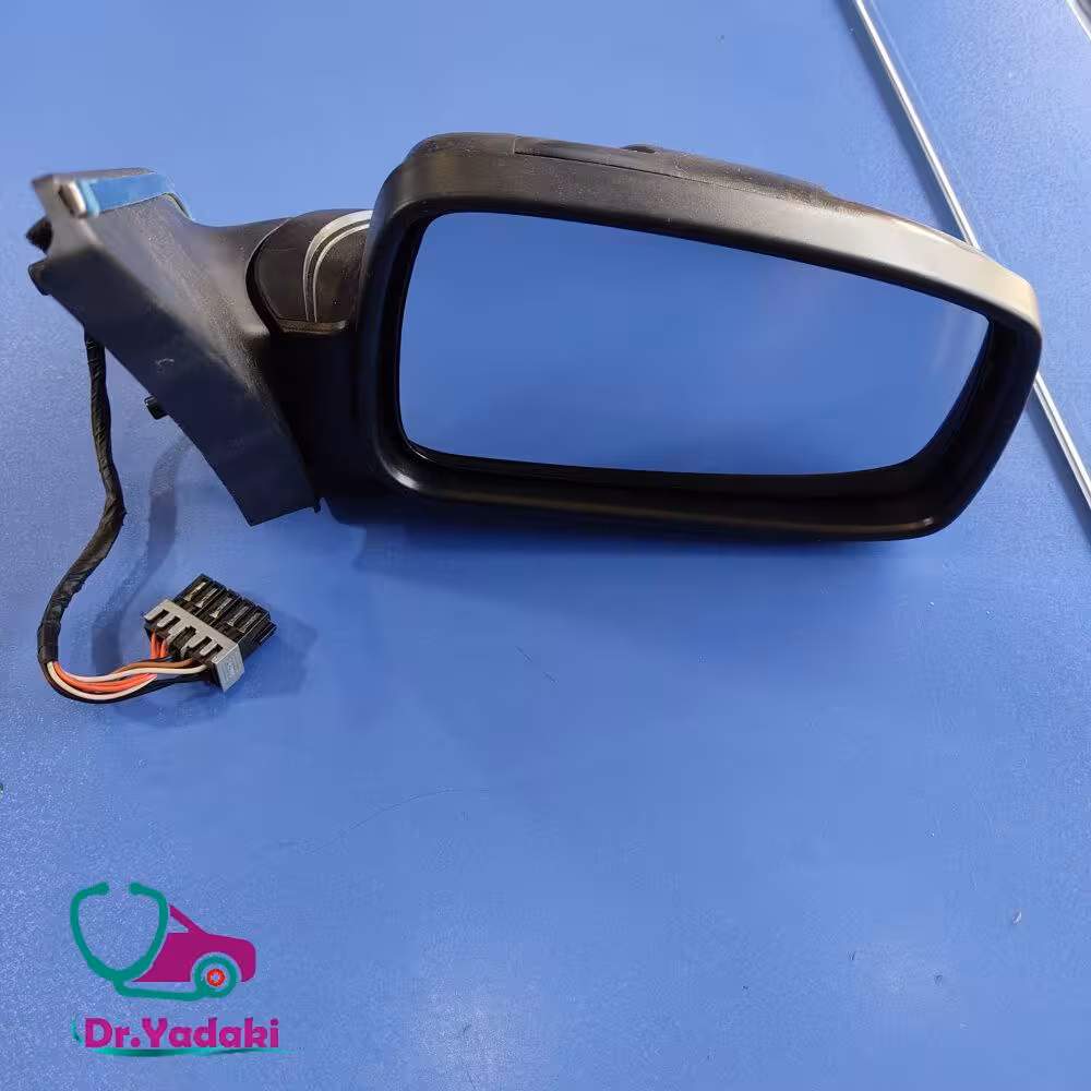 آینه برقی پژو پارس (ELX) سمت راست تاشو دستی با گرمکن، راهنما و سنسور دما شرکتی ایساکو اصل 0010113201