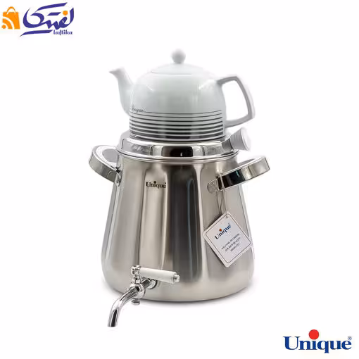کتری و قوری UN-7240 یونیک استیل 5 لیتر شیر دار