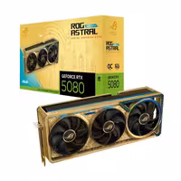 کارت گرافیک ایسوس ROG Astral GeForce RTX 5080 Dhahab OC Edition 16GB