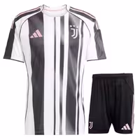 کیت اول یوونتوس فصل 2026-2025 بچگانه (پیراهن شورت) ورژن هواداری