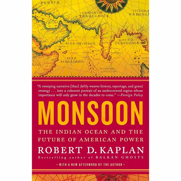 کتاب زبان اصلی Monsoon اثر Robert D Kaplan انتشارات Random House Trade