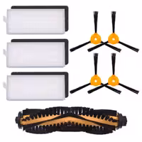 پک اکسسوری جارو رباتیک اکووکس مناسب مدل Ecovacs Deebot N79S N79 DN622 DN62211 DN62231 N79W N79se and Deebot 500 DC3G (ارسال 10 الی 15 روز کاری)