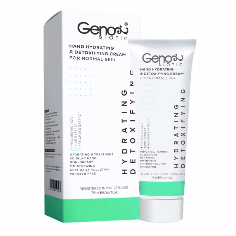 کرم مرطوب کننده ژنوبایوتیک مدل detoxifying حجم 75 میلی لیتر