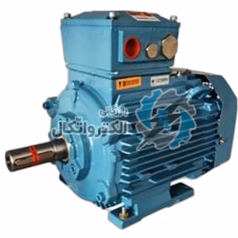 الکتروموتور سه فاز ضد انفجار موتوژن مدل Al-1500RPM-1.5KW