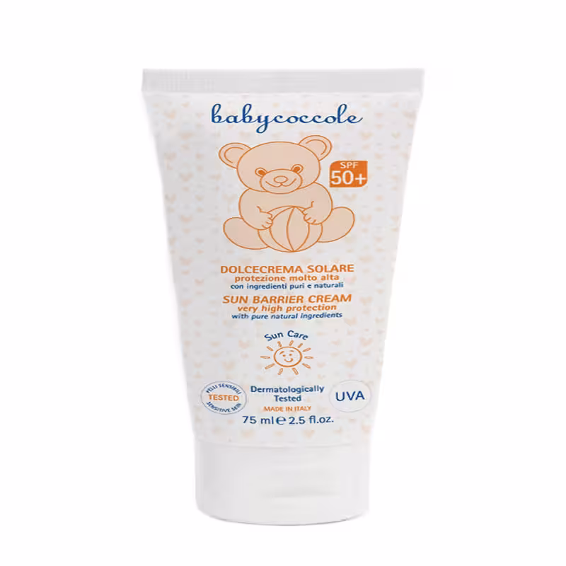 کرم ضد آفتاب کودک بیبی کوکول مدل 2024 حجم 75 میلی لیتر