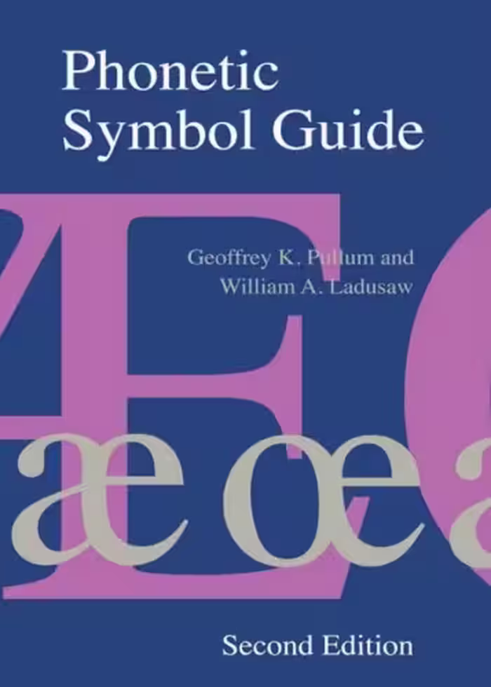 خرید و دانلود نسخه کامل کتاب Phonetic Symbol Guide