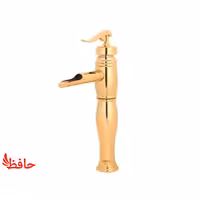 شیر روشویی پایه بلند سمپو مدل پویان طلایی